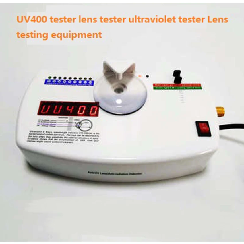 UV400  tester lens tester ultraviolet tester Lens testing equipment wavelength can be adjusted