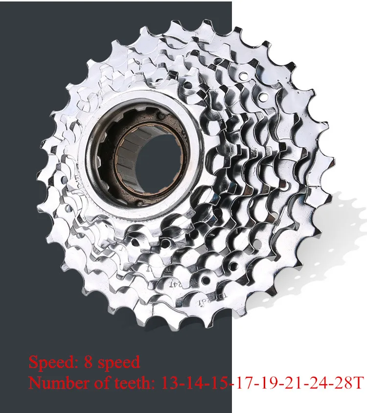 Mountain Bike Threaded flywheel 6 7 8 9 10 Speed 11-28T 11-32T Freewheel 28t 32t Bicycle flywheel folding tower wheel Multiple