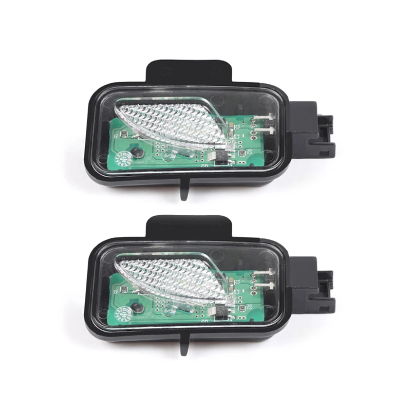 2pcs Super Bright White Canbus LED Under Side Mirror Lamps Puddle Light For VW Passat B8 3G2 Vanriant Alltrack 3G5 Arteon 3H7