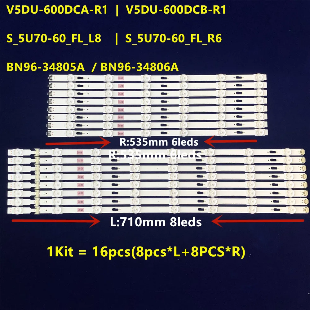 16PCS UE60JU6400 UA60JU6400 UN60JU6390 UE60JU6475 UE60JU6075 UE60JU6072 UE60JU6060  UE60JU6000 UE60JU6450 BN96-39663A 39664A