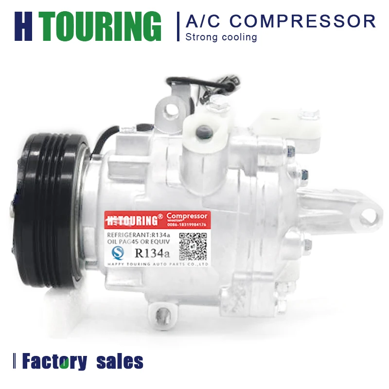 

For Suzuki Swift Compressor AC QS70 AKS200A205 AKS200A205A 9520168LA1 9520168LA2 9520068LA3 9520068LA0 9520068LA1 95200-68LA0