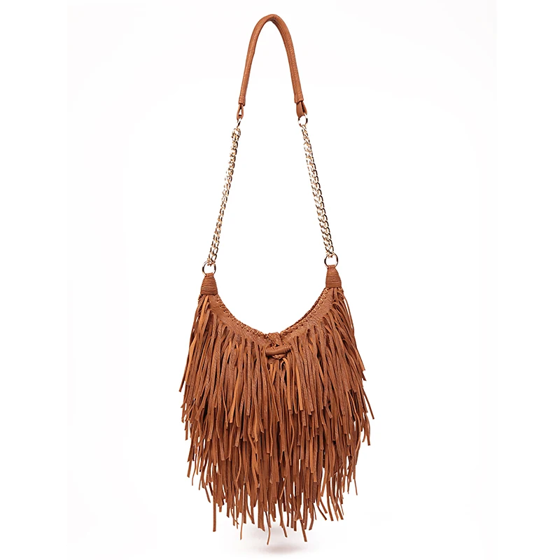 Women PU Leather Bag Female Fashion Shoulder Bags Famous Brand Crossbody Bags Fringe Tassel Women Messenger Bags herald fashion