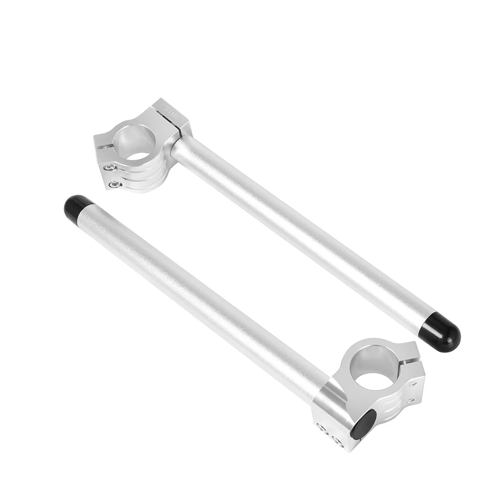Universal Motorcycle Handlebar Racing Adjustable 31 32 35 36 37 39 41 45 48 50 51MM Clip On Fork Tube Handle Bar For Cafe Racer