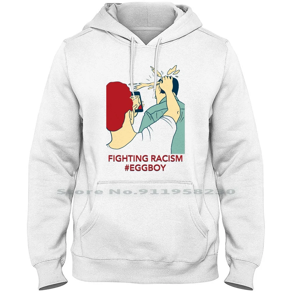 

Fighting Racism Egg Boy Men Hoodie Sweater 6XL Big Size Cotton New Zealand Australia Racism Aussie Fight Land Son Lia Egg Sm Ra