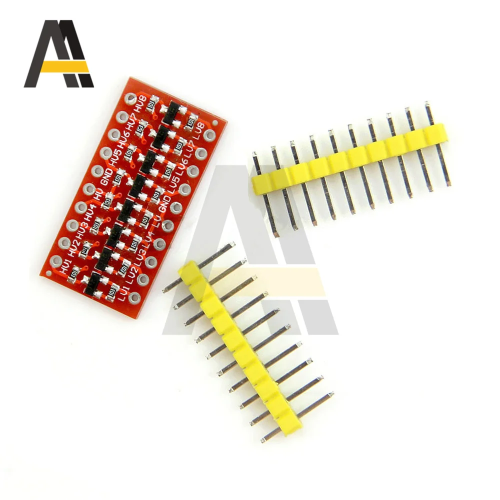 8-channel logic level converter module 4 way bidirectional module for Arduino boost 3.3V to 5V I2C IIC Level Conversion Board