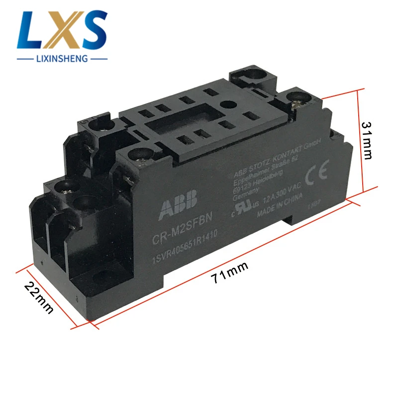 ABB Overload Relay Switch CR-MX230AC2L With Relay Socket CR-M2SFBN For industrial control