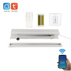 Brazo oscilante eléctrico automático para el hogar, abridor de puertas con wifi, smart life, 24VDC, Tuya