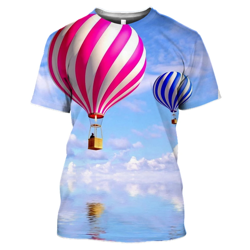 2021 parachute men\'s T-shirt 3D printing Retro Skydiving T-shirt Parachuting Skydive Tee Tops Paragliding Homme Shirt