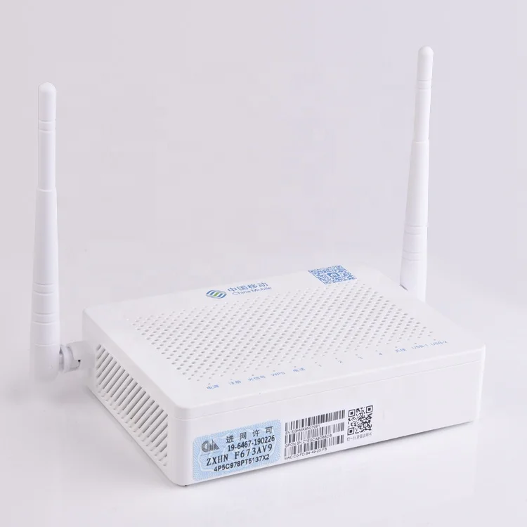 New F673A V9 Dual Band 4GE+1Tel+2Usb+Ac 5G Wifi Ont ONU Gpon English version no power