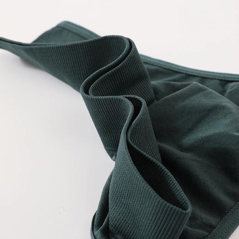 1 Stück/2 Stück Damen High-Waist Slips, Tanga mit hohem Beinausschnitt, Damen Alltags- und Fitness-Unterwäsche, Nahtlose Unterhosen M-XL – Detail 5