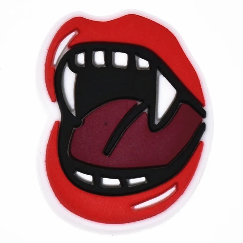 10 Pcs Vampire Bloodsucker Werewolf Popular Summer Beach Sandal Ornaments Wristband Charms