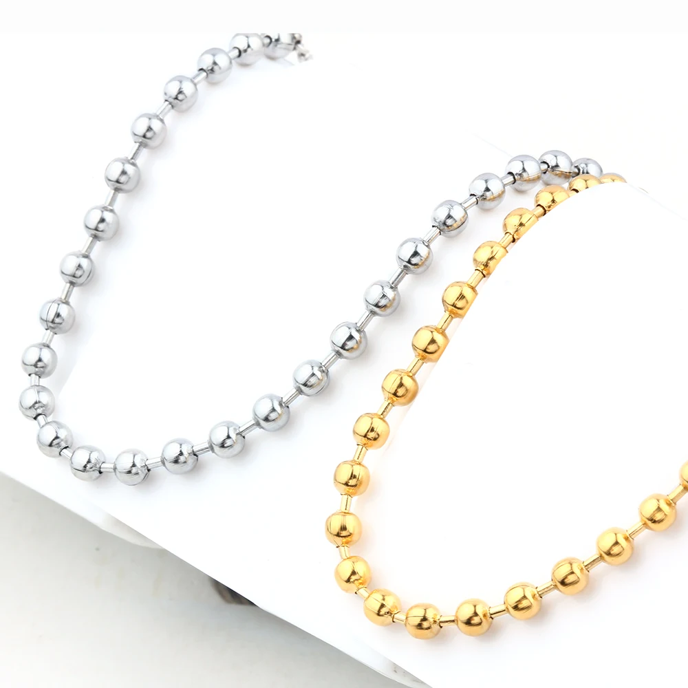 Bead bracelet stainless steel jewelry bracelet bracelet charm bracelet jewelry accessory femme braclet men