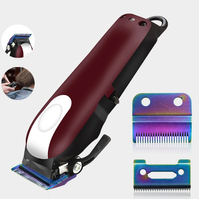 1Pc Movable Blade Professional Hair Clipper Blade High Carton Steel Clipper Accessories Golden For Choice Golden Screws