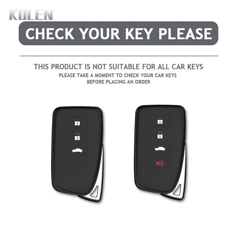 TPU Car Remote Key Case Shell Cover Fob For Lexus NX IS RX ES GX LX LS UX NX GS 200 260 300 350 NX200 NX300 RX350 ES300 Keyless