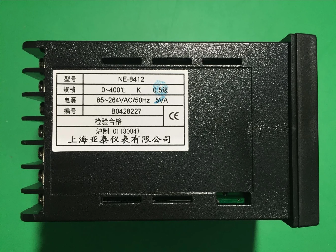 NE8000 Shanghai AISET instrument thermostat NE-8830V NE-880OV NE-8812V NE-8434V PT100 400℃ K 250℃