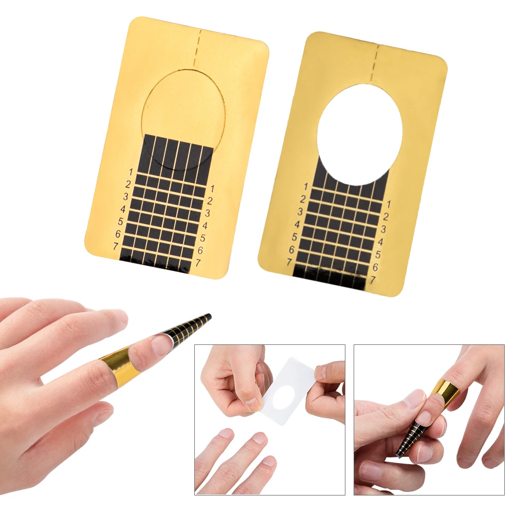 Nail Tips Set Full Cover Sculpted False Nails For Nail Extension Tips Acrylic Nail Clip Set Mold False Tips Manicuring Tools Set