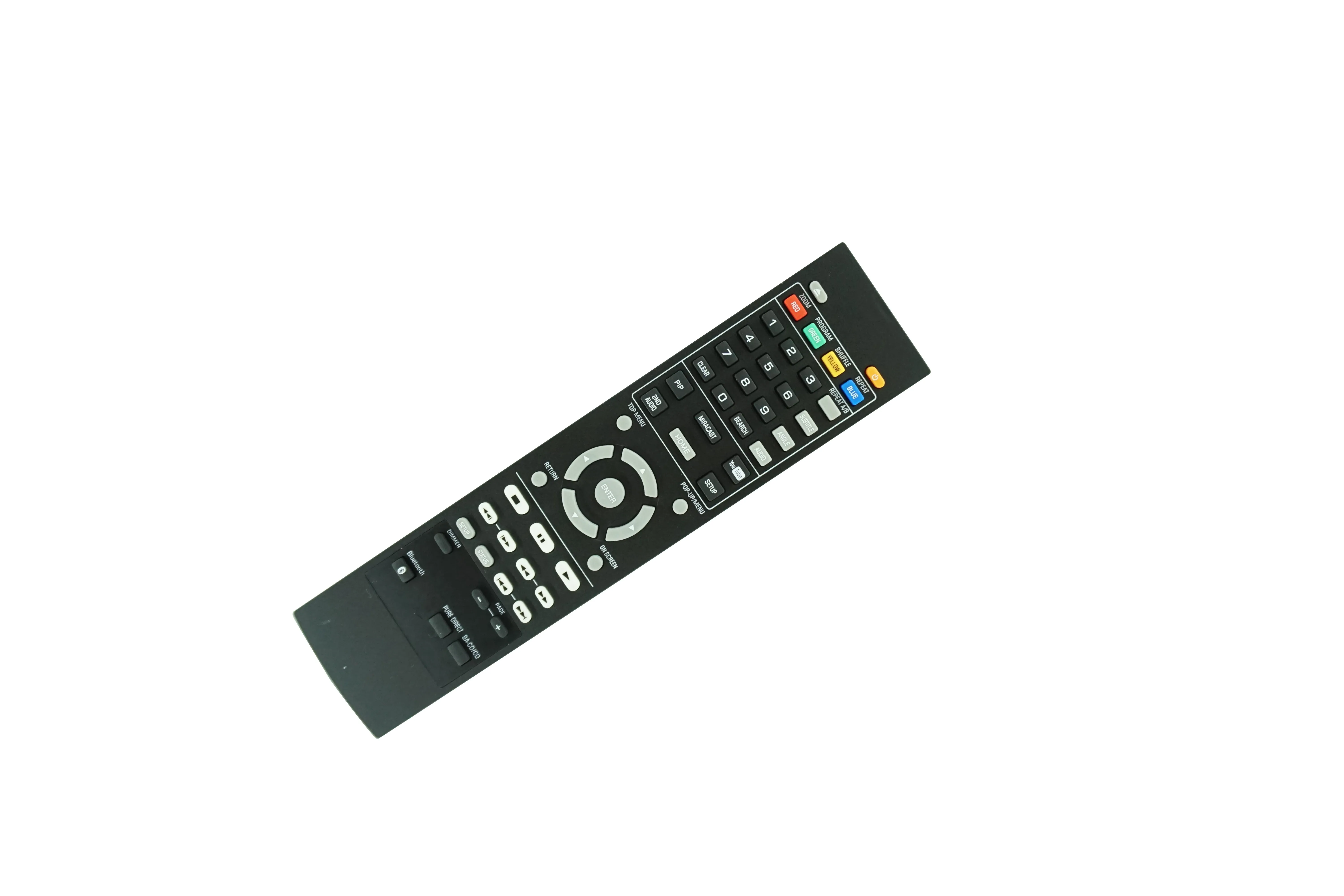 Remote Control For Yamaha BDP129 BD-S681 BDP127 ZQ021300 BD-A1060 BD-A1020 BDP126 BD-A1040 BDP125 Blu-ray BD DVD DISC Player