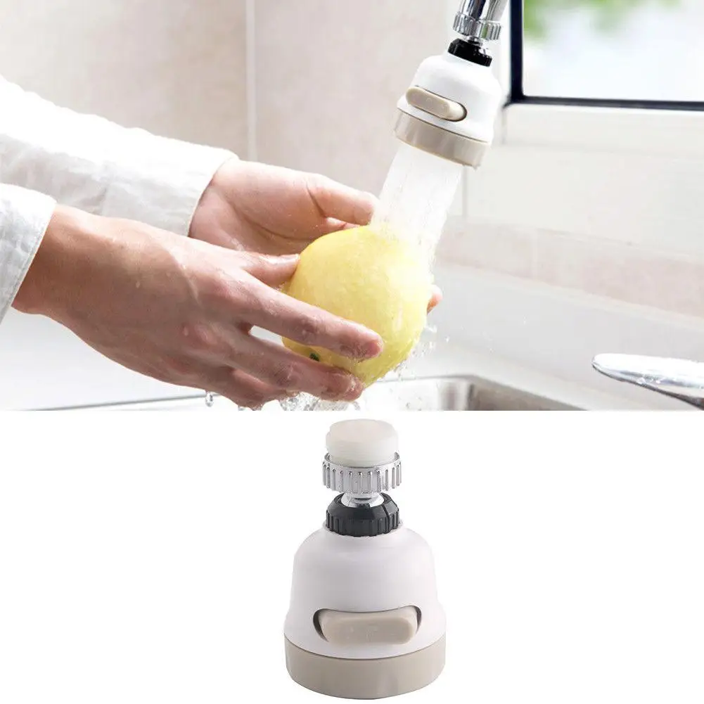 HiMISS Adjustable 360 Degree Rotation Tap Head Kitchen Water Saving Nozzle Faucet Filter