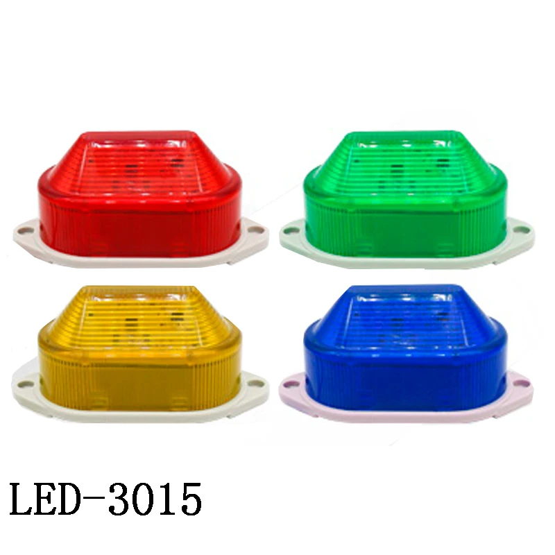 

LED-3051 Strobe Signal Warning light 12V 24V 220V Indicator light LED Lamp small Flashing Light Security Alarm