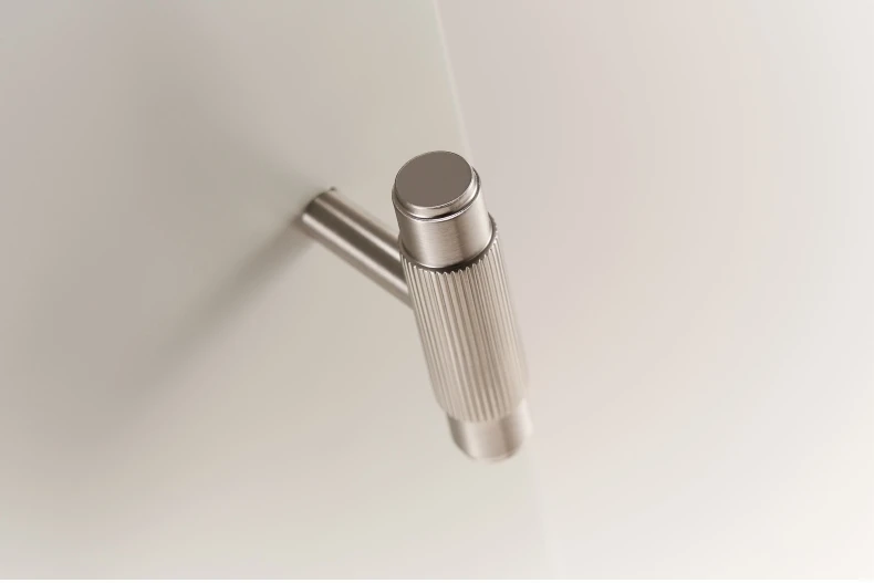 Dooroom Messing-Möbelgriffe, gebürstete Nickel-Silber-Griffe, Schrank-, Kommoden-, Schubladenknöpfe, Großhandel erhältlich – Detail 7