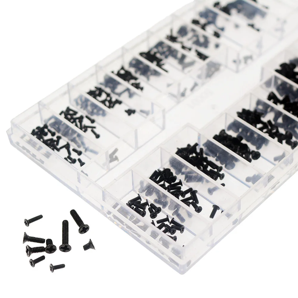 500Pcs 18 Types Mini screw DIY Kit Laptop Computer Assemble Repair Screw Fastener set