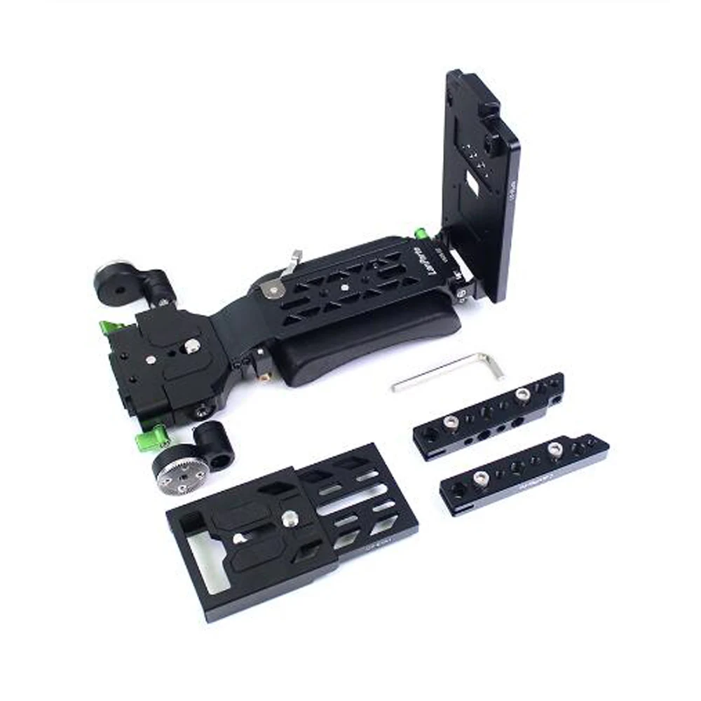 Lanparte Ultra Lightweight Arri Camera Cage Rig with Quick Release Plate for Panasonic