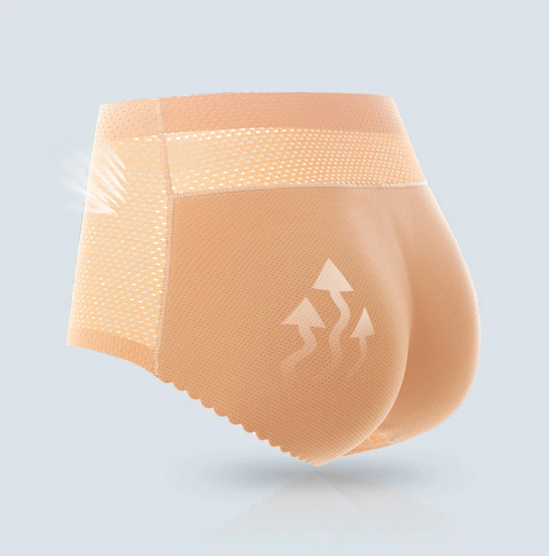 Frauen Taille Gestaltung Dreieck Hosen Atmungsaktive Enhancer Hüfte Heben Höschen Schwamm Gepolsterte Shapewear Butt Lifter Gefälschte Ass Briefs – Detail 3