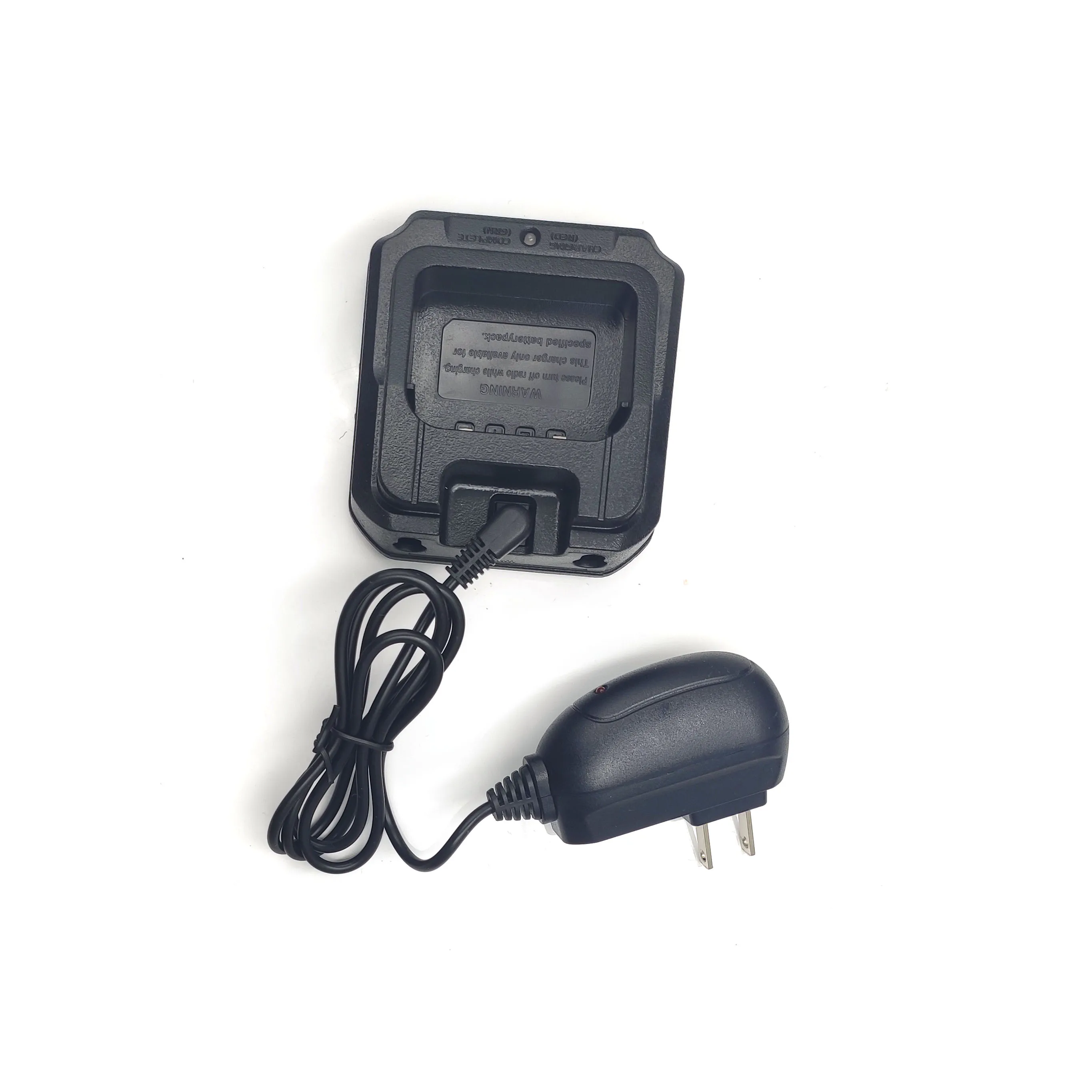 Baofeng-cargador de batería para Radios de escritorio, adaptador de corriente, adaptador de carga para transceptor de mano Baofeng UV-9R Plus