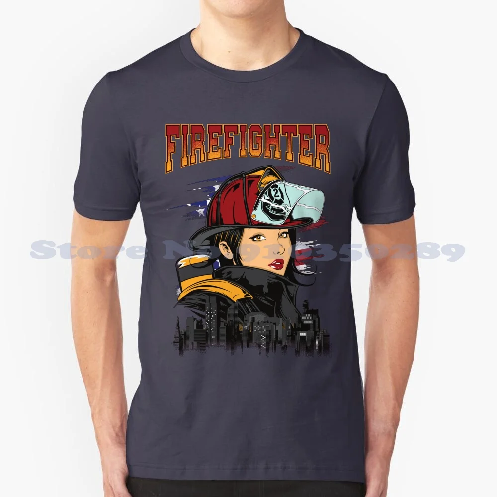 Sexy Firefighter Girl Design Custom Funny Hot Sale Tshirt L Daniels Drink Get Drunk Drunk Alk Wisky Wiskhy Whiskey