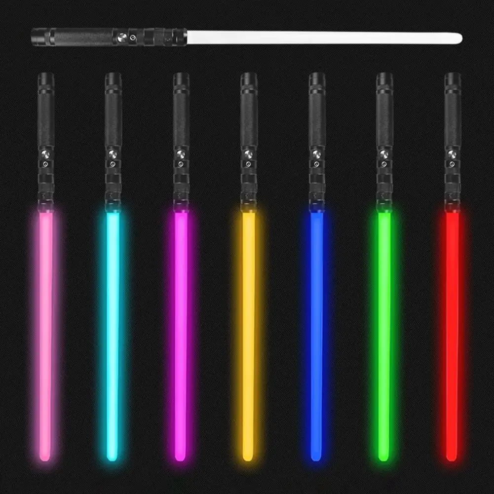 Empuñadura de Metal para adultos y niños, sable de luz de Dueling pesado de la fuerza FX, 12 colores, sable de luz, regalos de Navidad, Cosplay