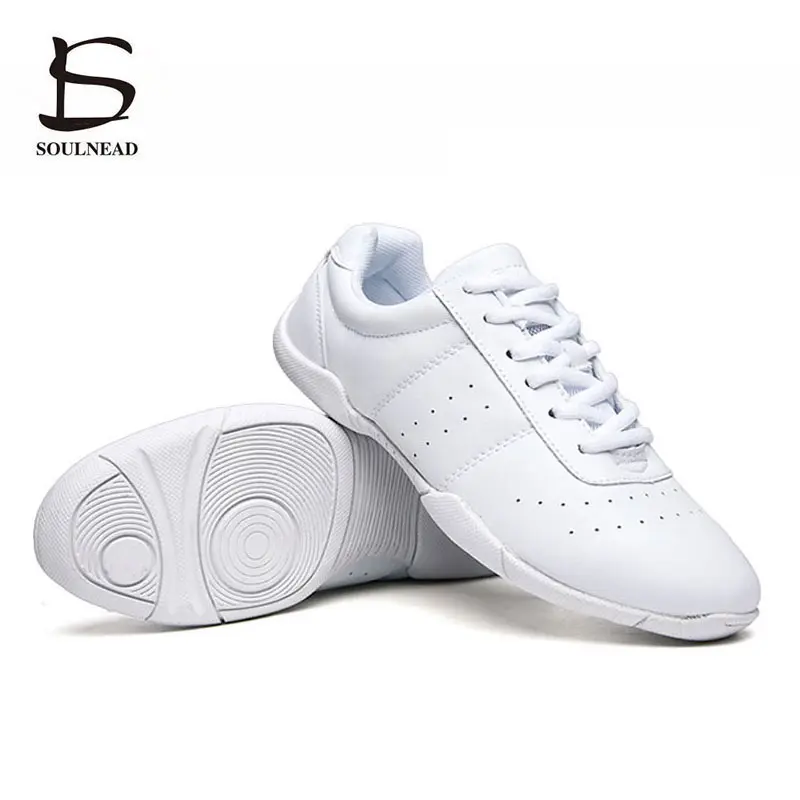 Aerobics Dance Shoes Women Sneakers White Professional Training Gym Sports Shoe Girls Lightweight Ladies Fitness Dancing Shoes