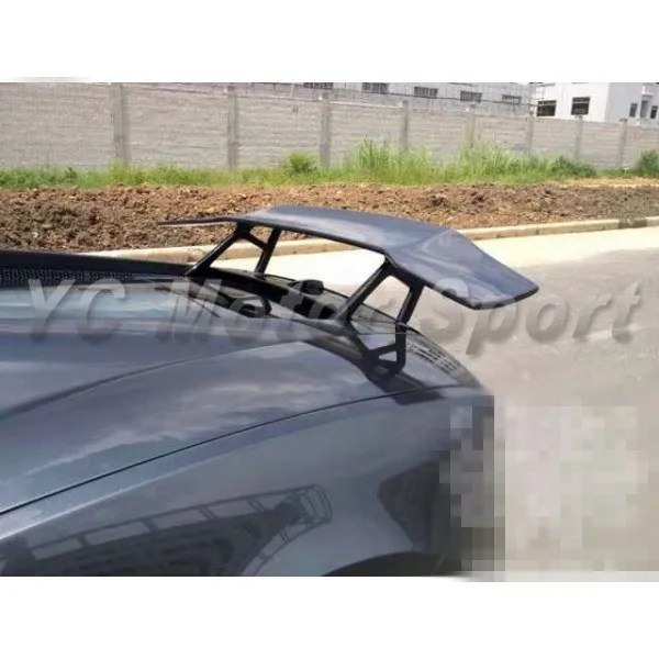 Car Accessories Carbon Fiber SV Style Rear Spoiler Blade with FRP Stands Fit For 2003-2014 Gallardo LP550 LP560 LP570 GT Wing