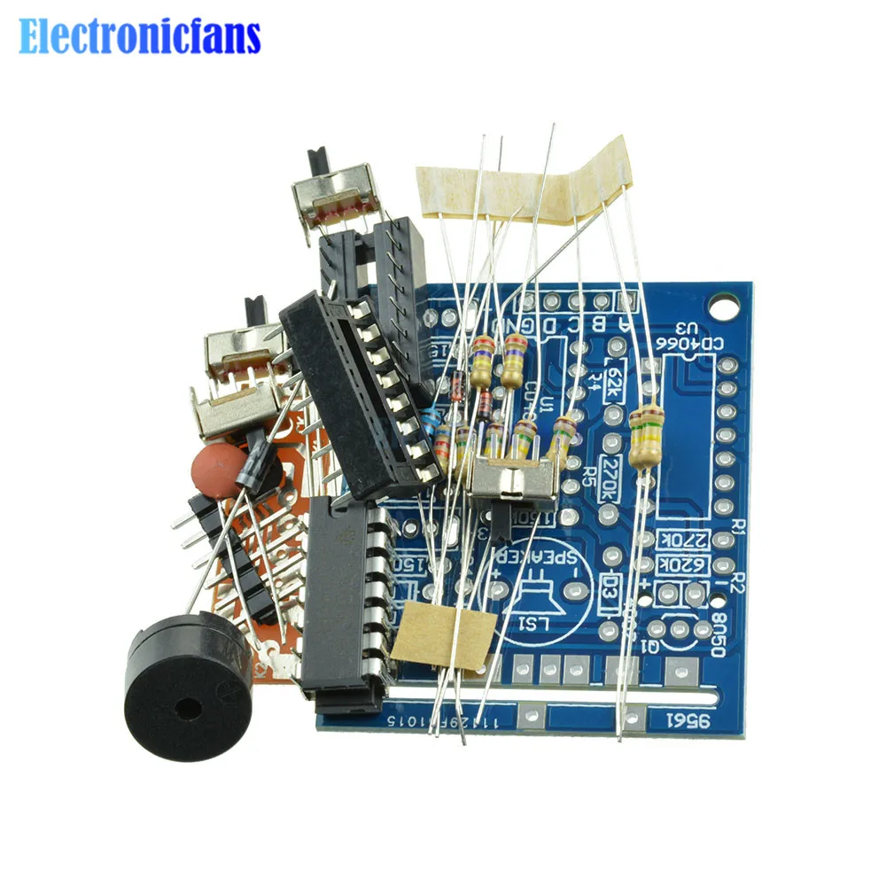 16 Music Sound Box 16 Sound Box BOX-16 16-Tone Box Electronic Module DIY Kit Soldering Practice Learning Kits for Arduino