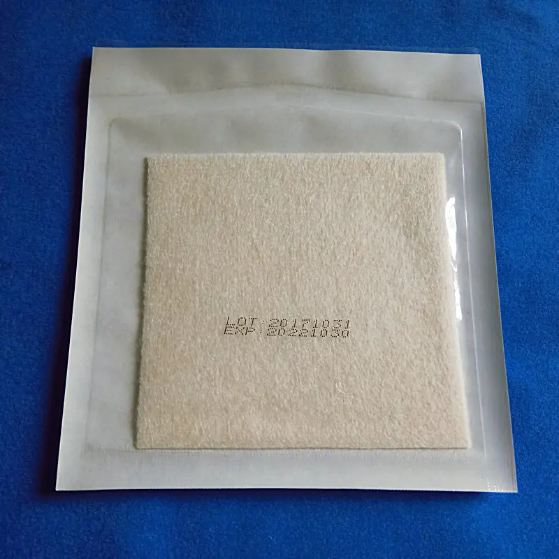 10pcs 10*10cm ohealth alginate dressing imbibing blood fiber depressed wound surgical incision high suction cotton sponge patch