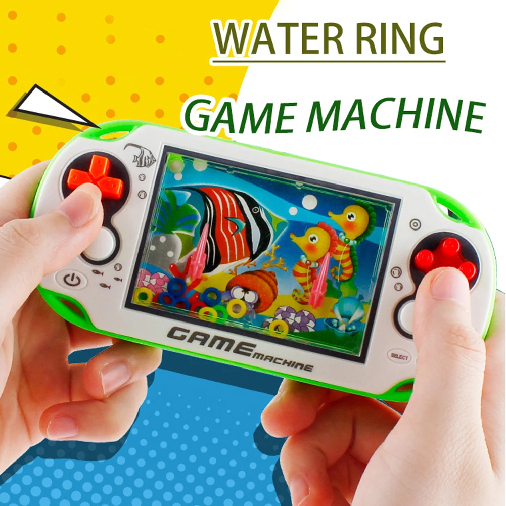 Neue Wasser Ring Maschine Nostalgischen Kindheit kinder Retro Spielzeug Spiel Maschine Kreisen Spiel Maschine kinder Pädagogisches Spielzeug