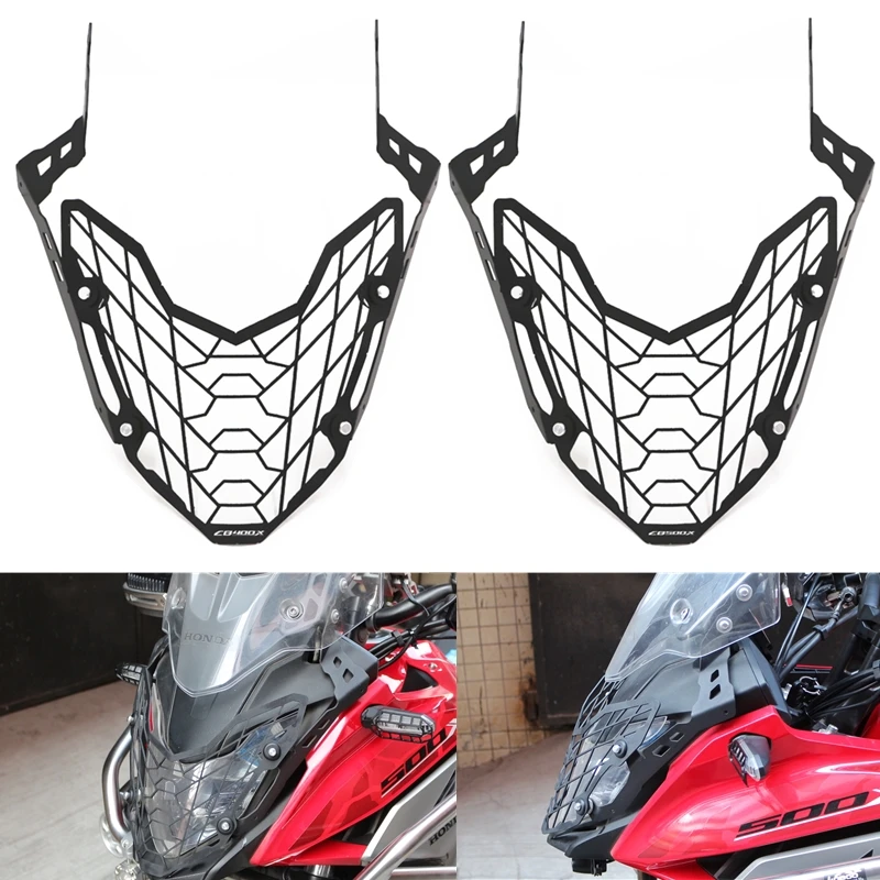 

CB400X Motorcycle Headlight Protection Cover For Honda CB400X CB500X CB 400X CB 500X Accessories Headlight Guard