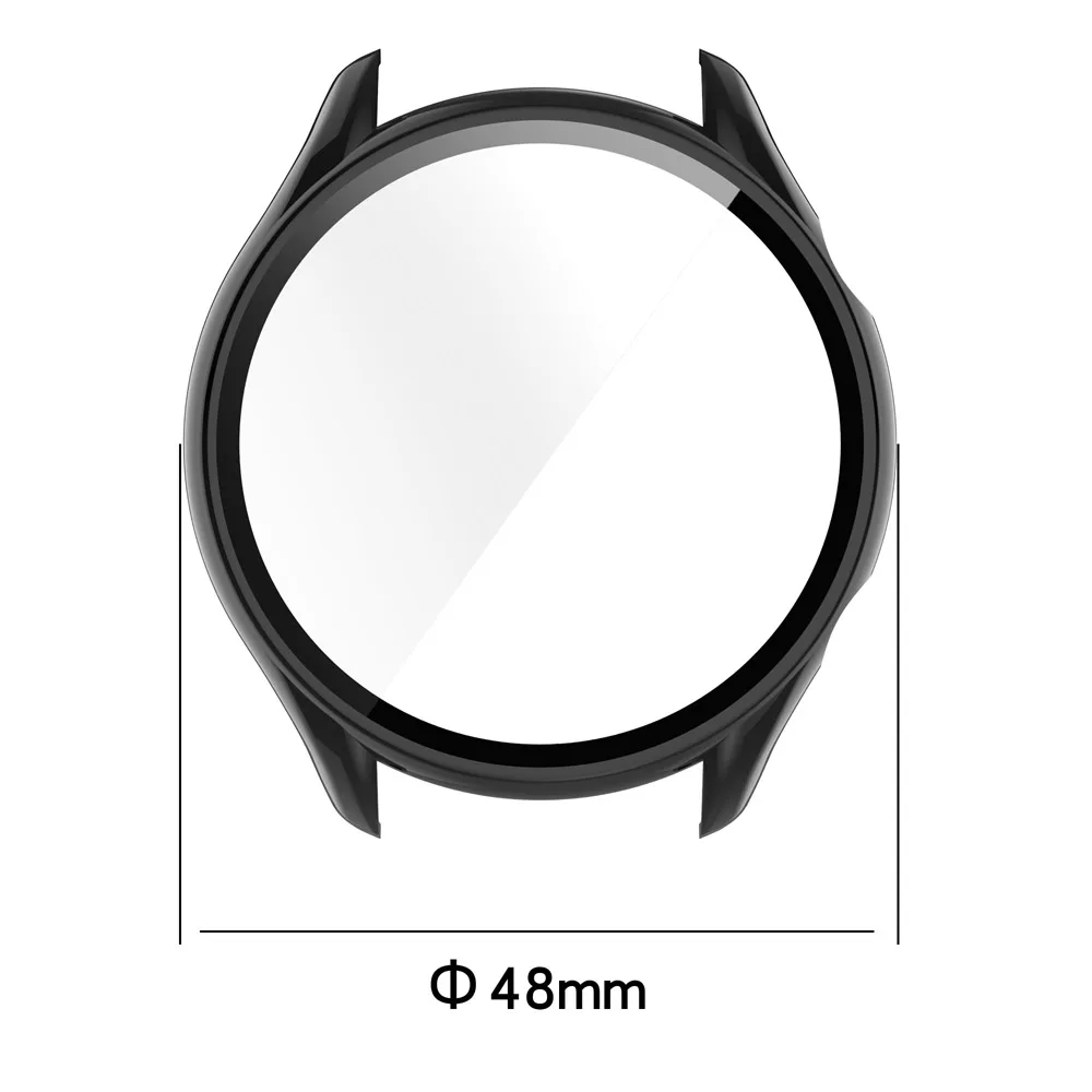 For Huami Amazfit GTR 3 / GTR 3 Pro GTR3 Case Full Screen PC Hard Protection Cover Tempered glass Plating Shell Plating Frame