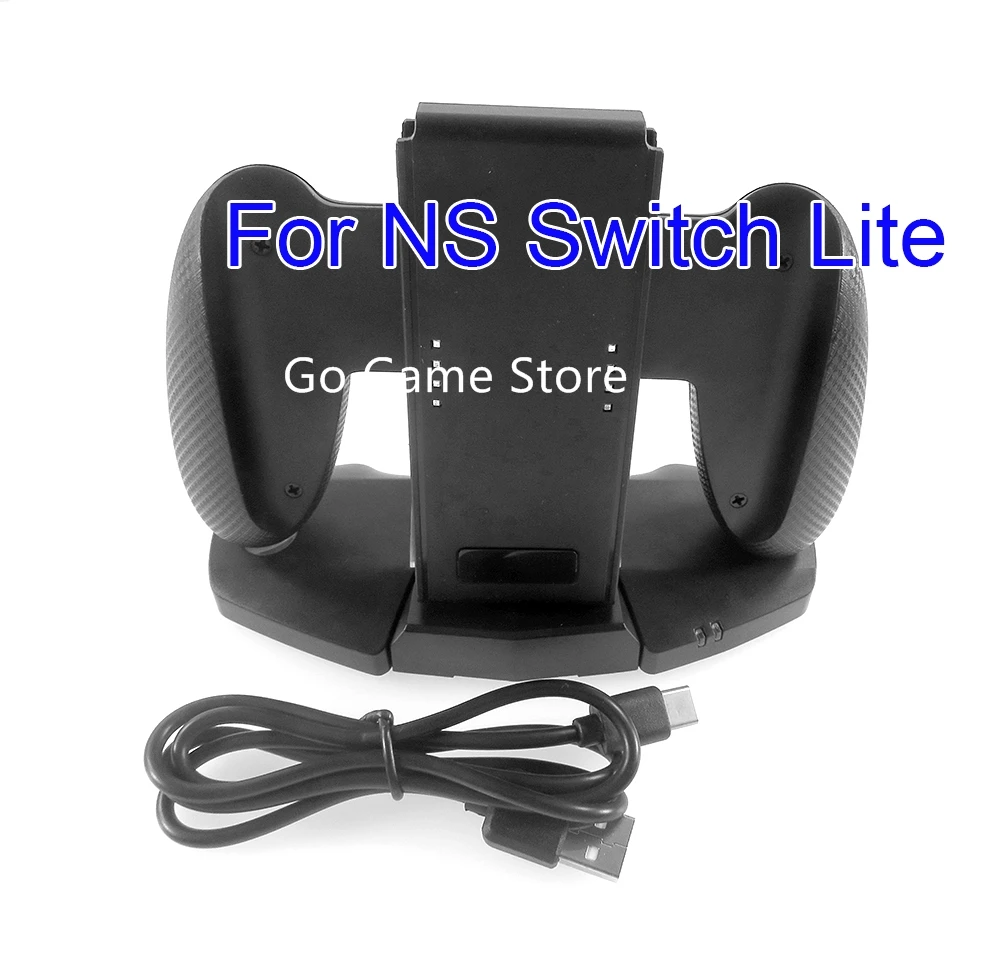 

1pc For NS Lite NS Pro Charging Docking Station Stand Base For NS Switch Grip Charging Support USB Cable