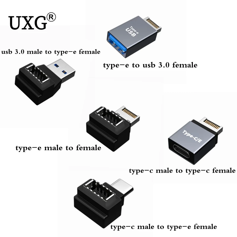 

Адаптер подключения Type-e USB 3,1, передняя перегородка, Шасси типа E на Type C Female для расширения материнской Платы PCI