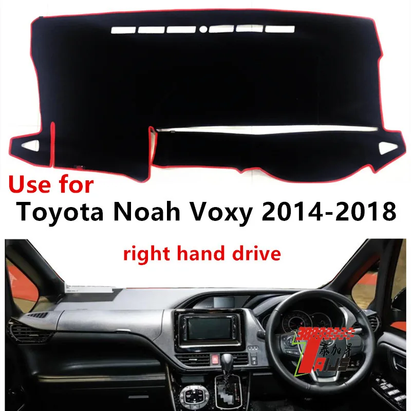 

TAIJS Factory Sport protective Polyester Fibre Car Dashboard Cover For TOYOTA Noah Voxy 2014-2018 Right hand drive