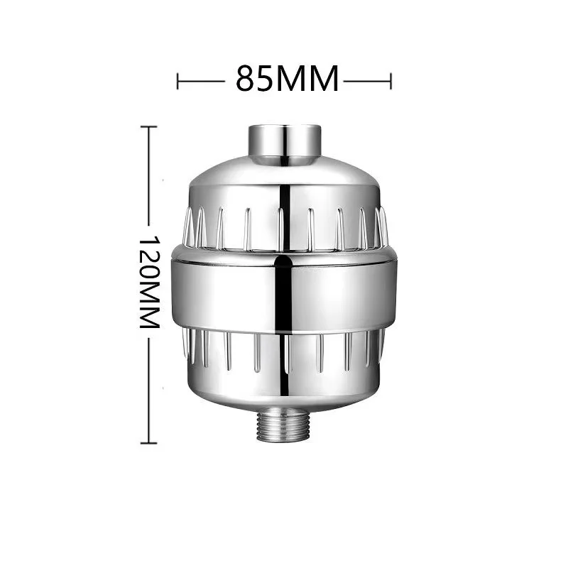 فلتر الاستحمام (H-303-3E) منقي الكلور وإزالة المعادن الثقيلة منقي مياه للاستحمام الصحي