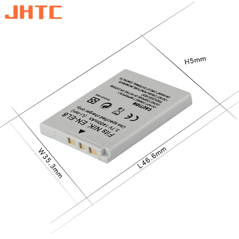 EN-EL8 En EL8 ENEL8 camer Akkumulátor 1400mah számára NIKON coolpix P1 P2 S1 S2 S3 S5 S50 S51 S52 PM087 Ketrecek