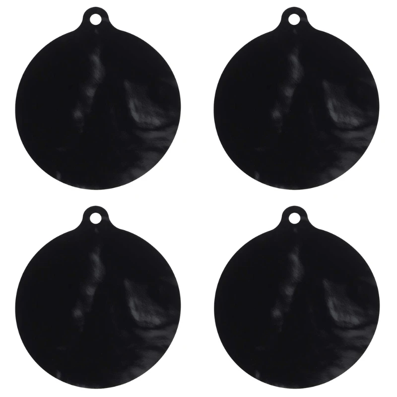 M2EE 4ชิ้นหม้อหุง Induction Protector Mat Stovetop เตาครอบคลุมซิลิโคน Pad ป้องกันลื่นสำหรับห้องครัว