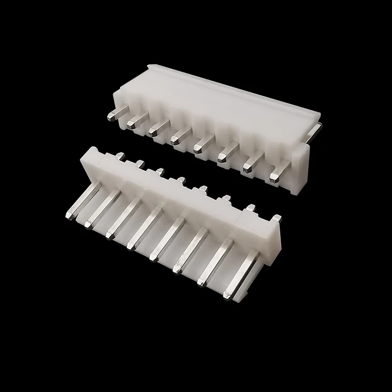 20/50Pcs VH3.96 3.96mm Pitch 2/3/4/5/6/7/8 Pin Male Plug Pin Header Connector Straight Needle White