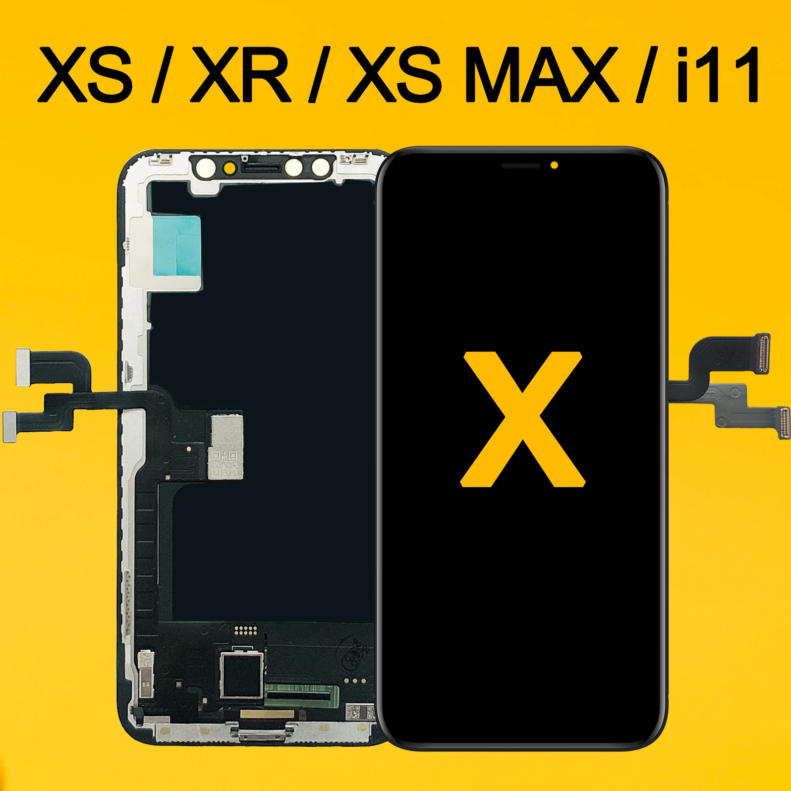 Pantalla LCD testato per iphone X LCD XR 11 schermo INCELL Display LCD Touch Screen Digitizer Assembly per iPhone X XS Max OLED