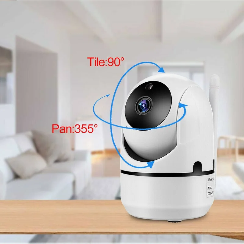 1080p Mini-Kamera WiFi Tuya Smart Home CCTV zwei Möglichkeiten Audio Auto Tracking drahtlose Indoor-Überwachungs kamera