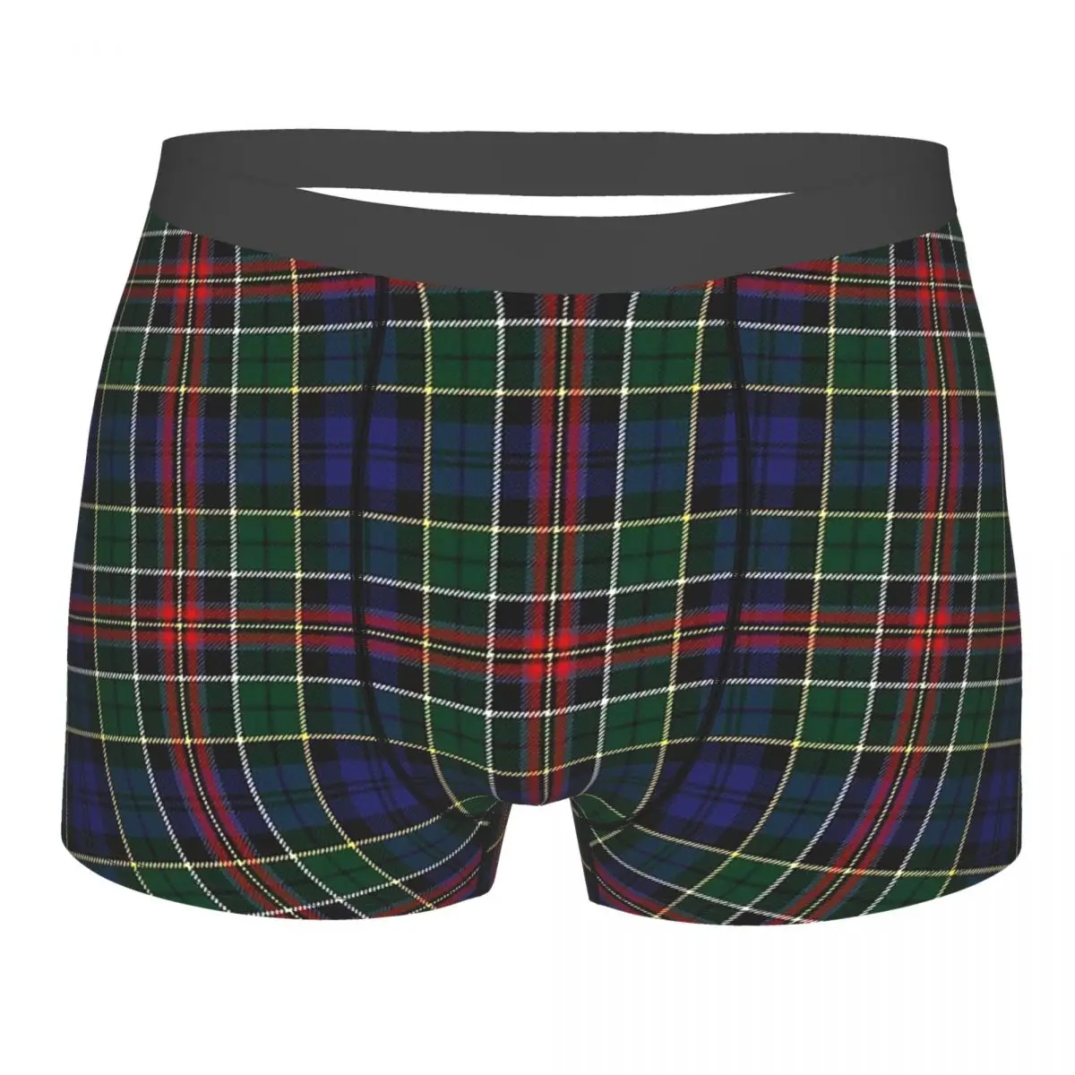 Allison Family Tartan Modern Family Sitcom Underpants Breathbale Panties Men's Underwear Ventilate Shorts Boxer Briefs