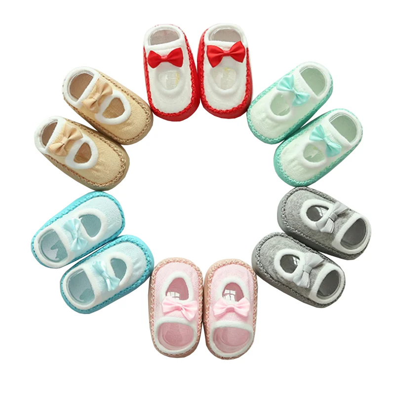 

New girls boys baby toddler shoes soft-soled kids foot sock