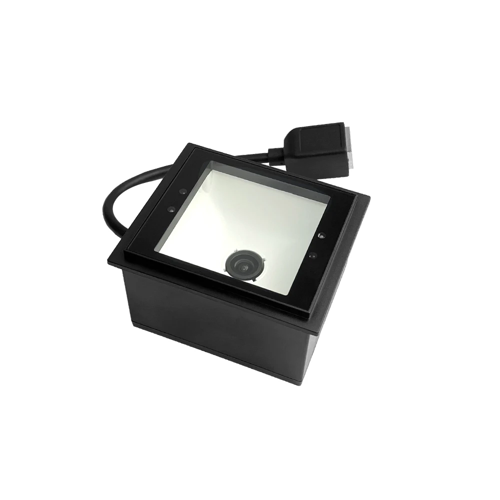 Parking Lot USB RS232 Auto Sense CMOS 800*800 1D 2D PDF417 Datamatrix Aztec QR Fixed Mount Scanner