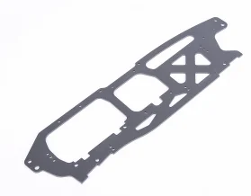 harden anodized right chassis plate+left chassis plate   for rovan/rofun 1/8 TORLAND rc parts   HPI Savage Flux rc car parts